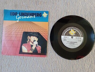 Udo Lindenberg - Germans 7" Single Vinyl Record