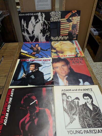 Adam And The Ants 7 Single Picture Cover Bundle Job Lot