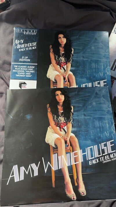Amy Winehouse Back to Black Deluxe Edition X1 12" Black Vinyl LP 2006 ONLY DISK1