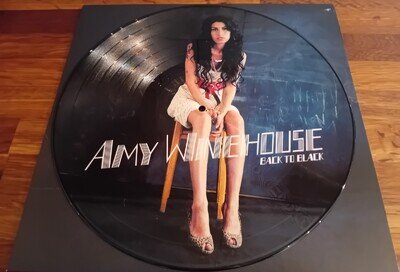 Amy Winehouse Back to Black Lp Picture Disc Adele Pink Sex Pistols Ramones