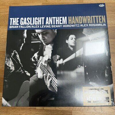 The Gaslight Anthem - Handwritten - 180g Blue Vinyl New Sealed (Brian Fallon)
