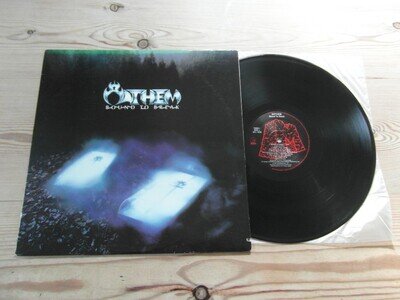 ANTHEM-BOUND TO BREAK-U.S.A. 1st PRESS-1A1B-EX+ EX VINYL LP ALBUM 1987