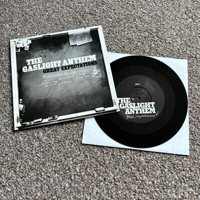 The Gaslight Anthem – Great Expectations - 2009 Sideonedummy Records Black Vinyl