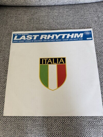 LAST RHYTHM- 3 Mixes Of The Classic House Anthem In Excellent Condition
