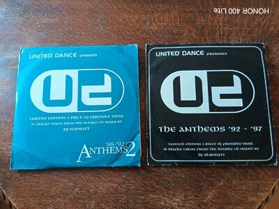 United Dance Anthems 88-97 8 Piece vinyl Limited Editions