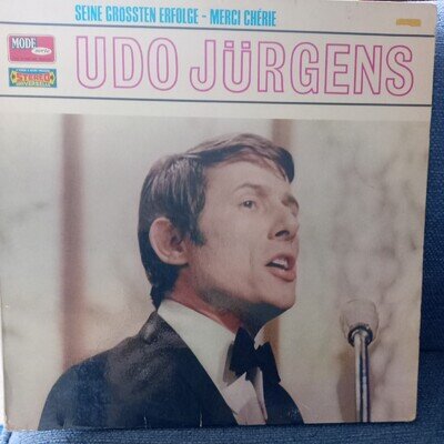 Udo Jürgens -Seine Grossten Erfolge LP Inc Eurovision Merci Cherie Warum nur....