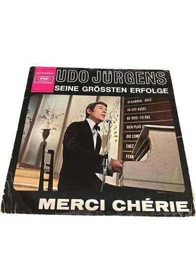 Udo Jürgens Seine Größten Erfolge Vinyl Record LP