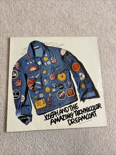 Andrew Lloyd Webber Joseph and the Amazing Technicolor Dreamcoat Vinyl LP 1973