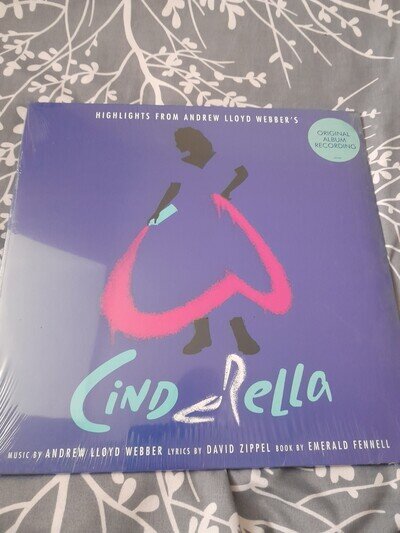 Andrew Lloyd Webber Highlights From Cinderella 2021 NEW sealed LP