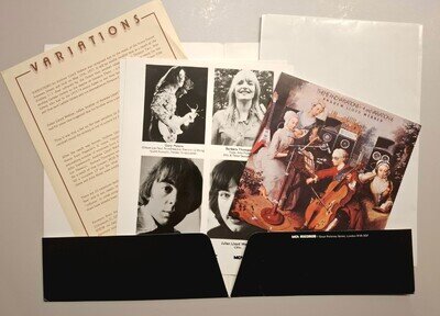 Andrew Lloyd Webber Variations MCA 345 Promo Press Kit 7" Vinyl 1978 RARE ALW