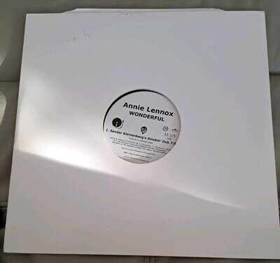 ANNIE LENNOX WONDERFUL DOUBLE PROMO 12" VINYL SINGLES J Records 2003