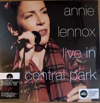 Annie Lennox Live In Central Park RSD 2026 Red Vinyl 2 LP RSD26 Sealed New