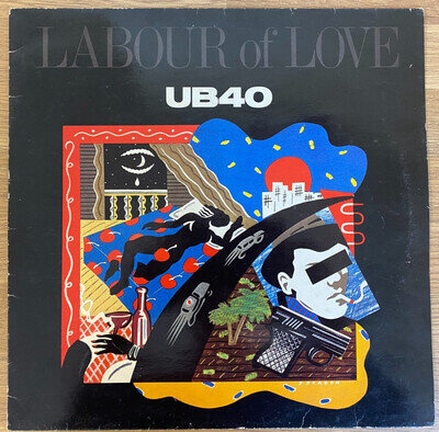 UB40-Labour Of Love original 1983 pressing LP DEP5 vinyl