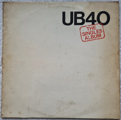UB40 - THE SINGLES ALBUM - COMPILATION VINYL LP RECORD - 1982 - GRADUATE UB/2
