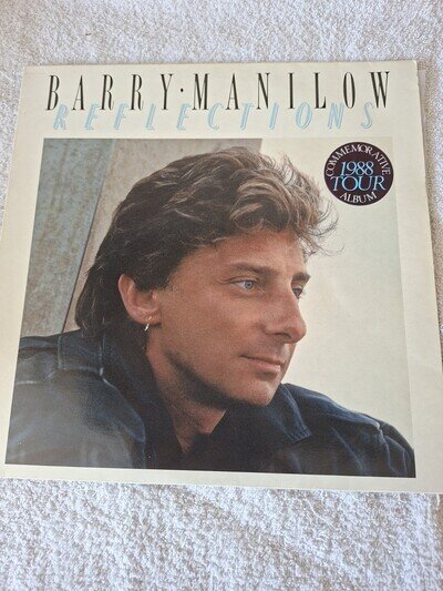 Barry Manilow - Reflections 1988 Commemorative Tour Album Vinyl LP EX