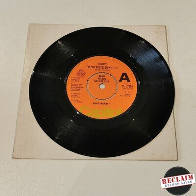 anne murray - highly prized possession 7" promo vinyl record VG