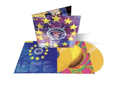 U2 - Zooropa. 30th Ann Deluxe Limited Yellow Vinyl 2x12" LP Album NEW & SEALED