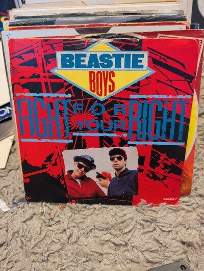 Beastie Boys - Fight For Your Right - 7in - 1987 - Vintage - Ex Condition