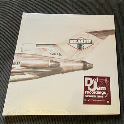 Beastie Boys – Licensed To Ill. Rare Limited Maroon Coloured Vinyl. Sealed LP