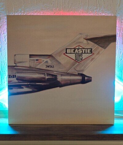 Beastie Boys - Licensed To Ill LP Vinyl - Def Jam Recordings Label - VG+
