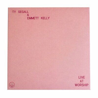 Ty Segall & Emmett Kelly Live At Worship LP 12” 45RPM 2023 Drag City NEW SEALED