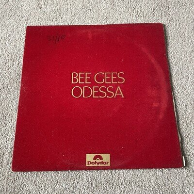 Bee Gees – Odessa Vinyl Record FIRST UK Pressing 2xLP 1969 FELT SLEEVE