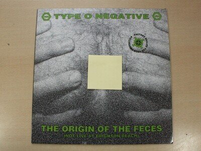 Type O Negative/The Origin Of The Feces (Not Live At Brighton Beach)/1992 LP/EX