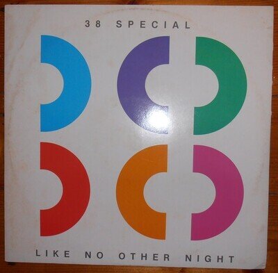 38 SPECIAL - LIKE NO OTHER NIGHT - RARE UK 12" VINYL SINGLE - FREE POSTAGE