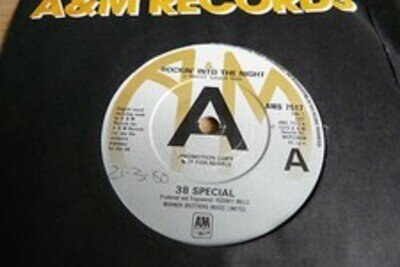38 SPECIAL - 1979 A&M PROMO - ROCKIN INTO THE NIGHT - EX+ CONDITION - CHEAP