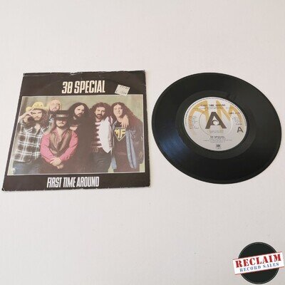 38 special - first time around 7" promo vinyl record VG+