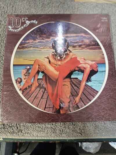 10cc deceptive bends still sealed mercury records lp ex/ex