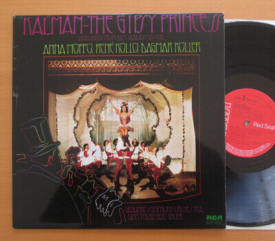 RL 25167 Kalman The Gipsy Princess Anna Moffo Rene Kollo 1976 RCA Stereo NM/EX