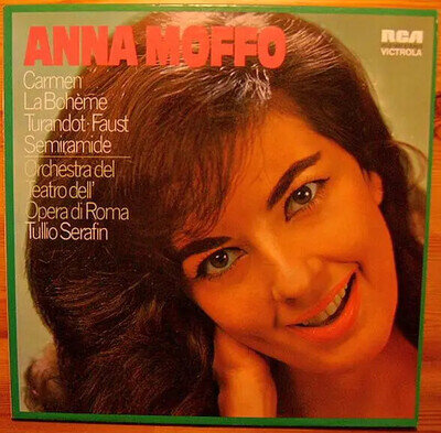 Anna Moffo RCA Vinyl LP 33 RPM 12 Inch EX 1971 VICS 1637