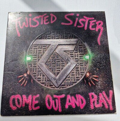 Twisted Sister Come Out And Play Black Vinyl LP