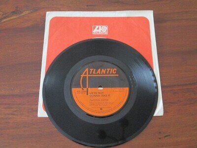 TWISTED SISTER - WE'RE NOT GONNA TAKE IT - RARE SOUTH AFRICAN ISSUE ATS 1060