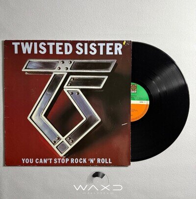 Twisted Sister - You Cant Stop Rock Ands Roll Vinyl Record *1A/1B Alsdorf Press*