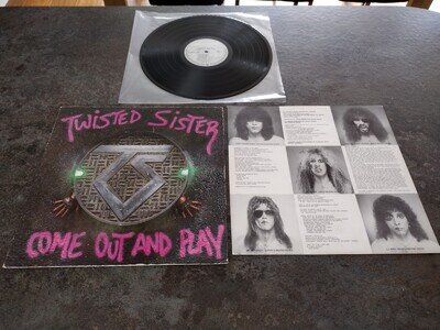 TWISTED SISTER - LP - COME OUT AND PLAY - ATLANTIC - 781 275 - GERMANY - ROCK