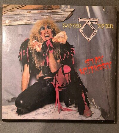 Twisted Sister Stay Hungry 1984 US Vinyl Album Speciality Pressing EX/VG