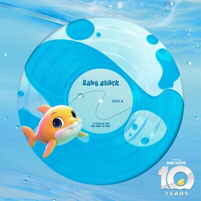 Pinkfong Baby Shark (10 Years Limited Edition) (Vinyl) 12" Album Coloured Vinyl