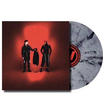 Twenty One Pilots 21 Pilots Breach Blood Records Black White Marble Vinyl LP