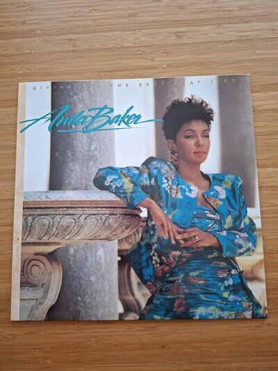 Anita Baker Giving You The Best I Got Vinyl LP EKT49 VG+/VG+