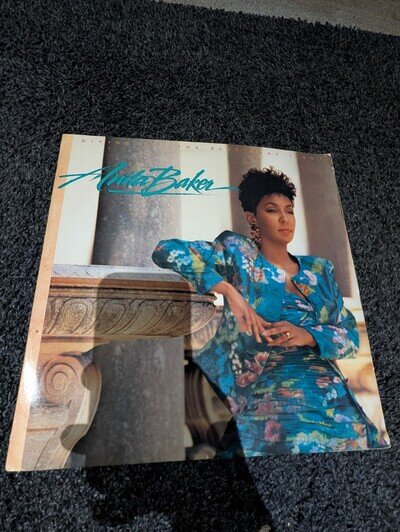 Anita Baker Giving You the Best That I Got 1988 Vinyl LP Elektra EX/VG