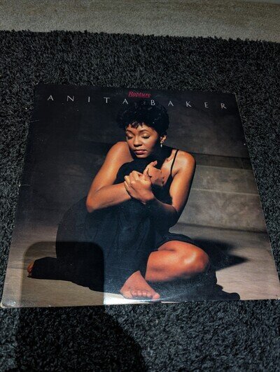 Anita Baker Rapture Vinyl LP 1986 US Press Elektra 60444-1 VG