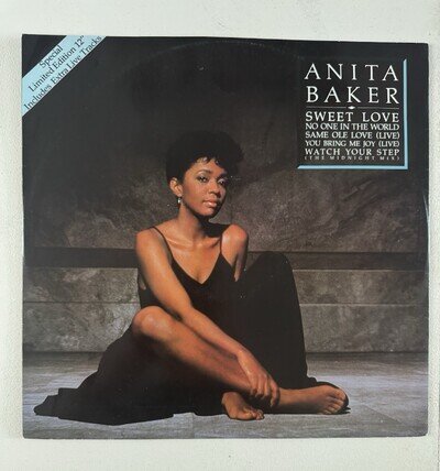 Anita Baker – Sweet Love12" Vinyl Single – Elektra – EKR 44TX (UK Pressing)