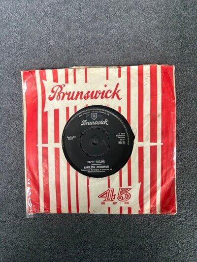 Hamilton Bohannon Happy Feeling / Truck Stop 7" 45 Vinyl