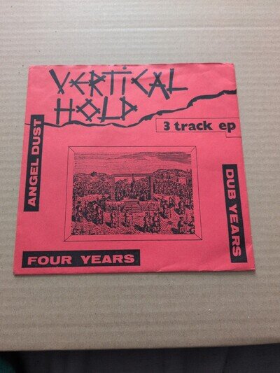Vertical Hold Angel Dust UK 7" Original Red Sleeve Complete With Insert V.Rare
