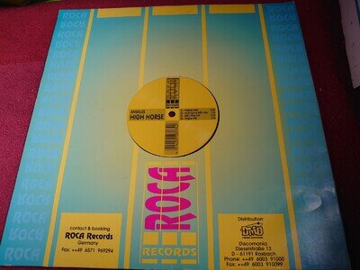 ANGELES - High Horse 1999 German 12" Single VG Trance