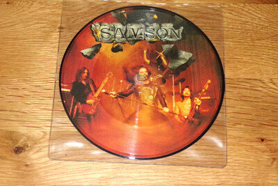 RIDING WITH THE ANGELS - SAMSON - UK RCA LABEL - PICTURE DISC - ROCK - 1981.