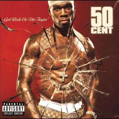 50 Cent - Get Rich Or Die Tryin' 2x Vinyl LP Reissue (New)