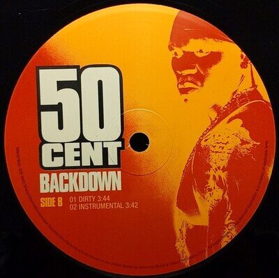 50 Cent- In Da Club 12" Vinyl US Gangster Hip-Hop Rap Dr Dre Eminem 2003 VG+